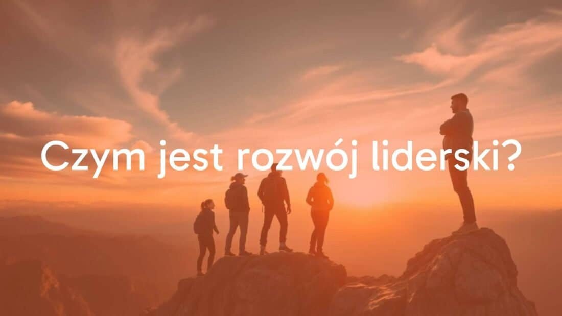 A confident leader standing on a mountain peak, guiding a team upwards, sunrise in the background, motivational, inspirational, professional, realistic.