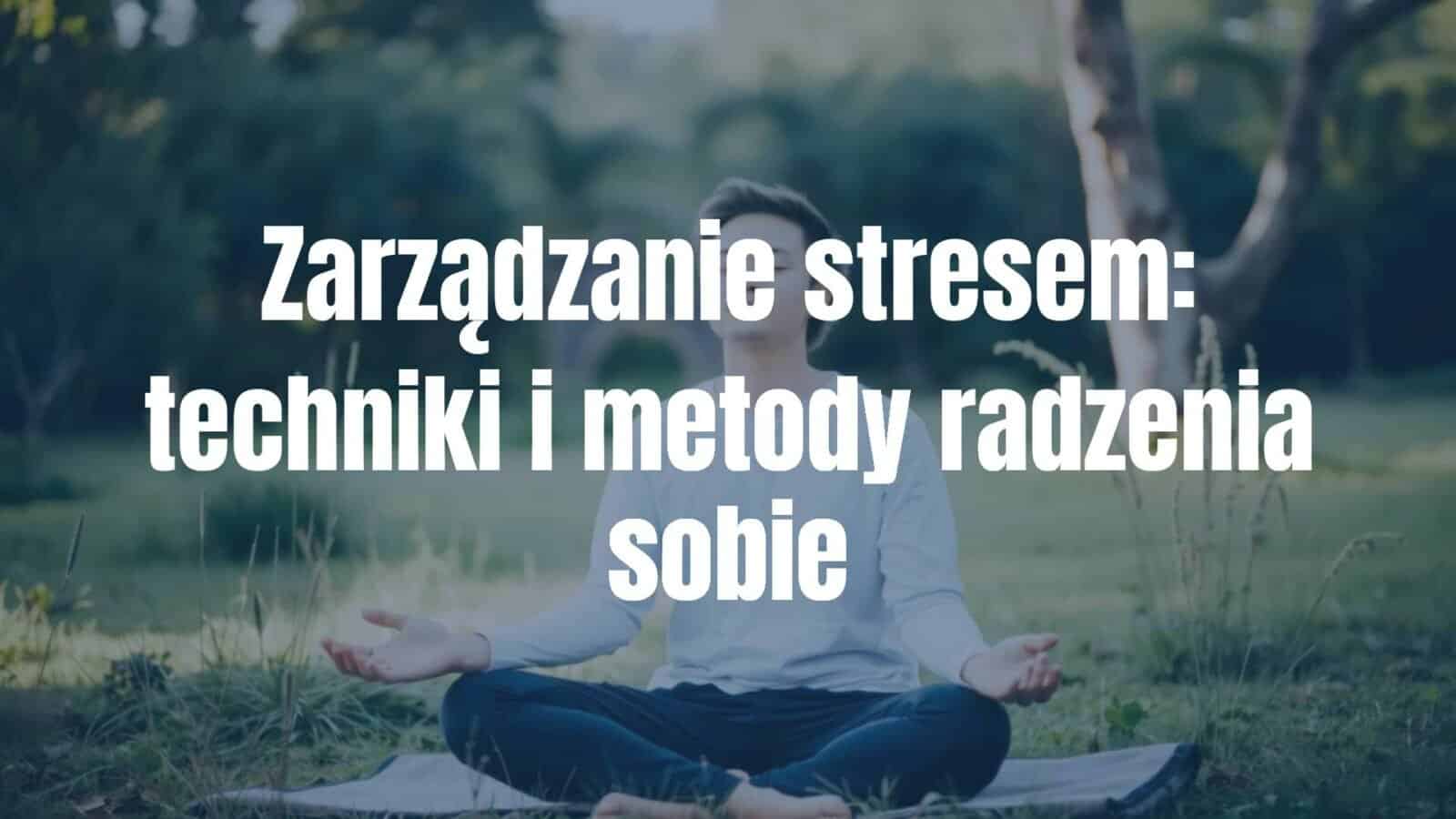 A calm person meditating in a peaceful natural setting, soft lighting, realistic style, representing stress management techniques.