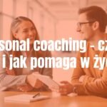 A professional coach and client having a positive conversation in a bright, modern office, smiling and engaged, with a notebook and pen on the table, inspirational and motivational atmosphere, realistic.
