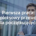 A young professional holding a resume, standing confidently in front of a modern office building, bright and hopeful atmosphere, realistic style.